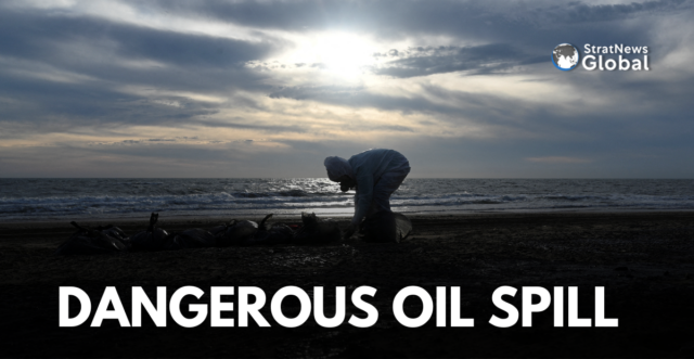 black sea oil spill
