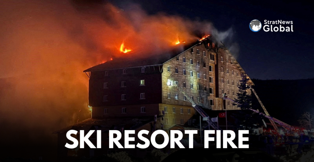 Turkey Ski Resort Fire