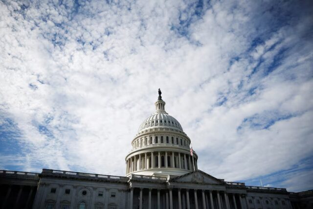 CRBJ7442DRKBHH3IDLIDQOWJBA A view of the U.S. Capitol dome in Washington, D.C., U.S., November 24, 2024. REUTERS/Benoit Tessier/File Photo