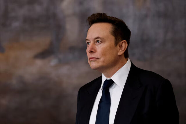 Tesla and SpaceX CEO Elon Musk in the Rotunda of the U.S. Capitol on January 20, 2025 in Washington, DC. Chip Somodevilla/Pool via REUTERS/File Photo