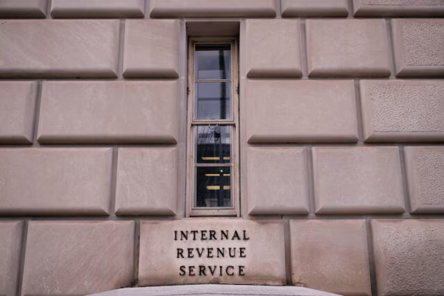 MT7HMFTAFJJLJHZHFEE4T5ISVM A view of the Internal Revenue Service (IRS) building in Washington, D.C., U.S., February 16, 2025. REUTERS/Annabelle Gordon/File Photo