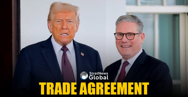 U.S. President Donald Trump meets British Prime Minister Keir Starmer at the White House in Washington, D.C., U.S., February 27, 2025. REUTERS/Brian Snyder