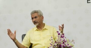 India's External Affairs Minister S Jaishankar speaking at an event organised by Charotar University of Science and Technology. Photo: x.com/DrSJaishankar