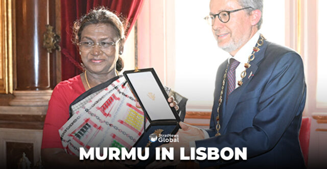 President Droupadi Murmu Receives ‘City Key Of Honour’ In Lisbon