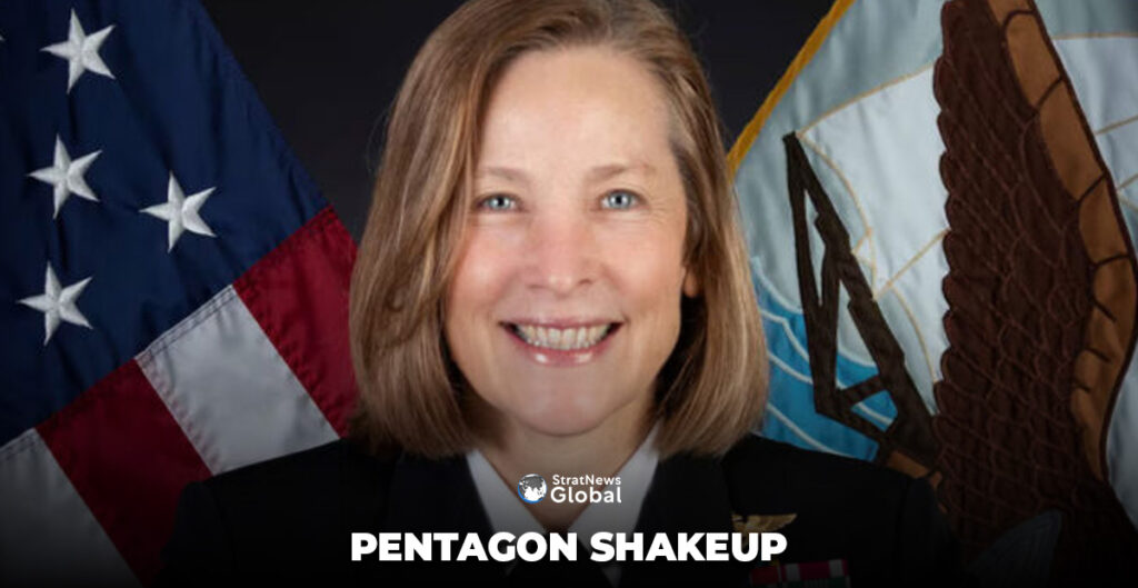 U.S. Navy Vice Admiral Shoshana Chatfield. via US Navy