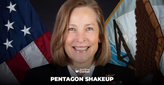 U.S. Navy Vice Admiral Shoshana Chatfield. via US Navy