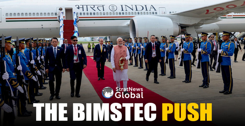 Modi in Bangkok for BIMSTEC summit