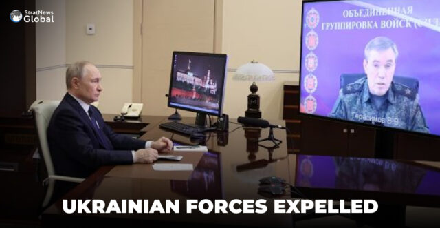 UKRAINIAN FORCES EXPELLED