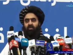 Taliban Official To Head Afghan Embassy In New Delhi? An undated social media screengrab of acting Afghan Foreign Minister Mawlawi Amir Khan Muttaqi addressing a gathering recently.