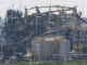 A view of the site of the chemical plant explosion in Gaomi, Shandong province, China May 28, 2025.