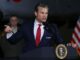 U.S. Defense Secretary Pete Hegseth speaks during an event in Harrison Township, Michigan, U.S., April 29, 2025. REUTERS/Evelyn Hockstein/File Photo