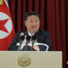 North Korea's leader Kim Jong Un attends an event to celebrate Russia's Victory Day, at the Russian embassy in Pyongyang, North Korea, May 9, 2025. KCNA via REUTERS