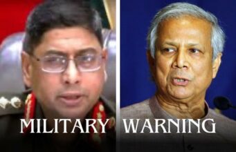 Bangladesh army chief warns Yunus govt