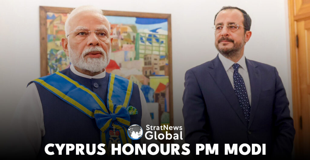 Cyprus Highest Civilian Honour For PM Modi During Historic Trip