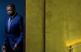 Togo's President Faure Essozimna Gnassingbe walks to address the 79th United Nations General Assembly at U.N. headquarters in New York, U.S., September 25, 2024. REUTERS/Eduardo Munoz/File Photo