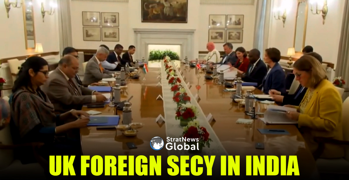 UK Foreign Secretary Visits India to Deepen Strategic Partnership, Boost Economic Ties