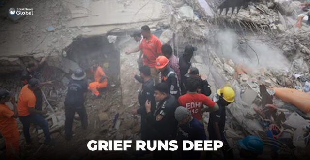 GRIEF RUNS DEEP