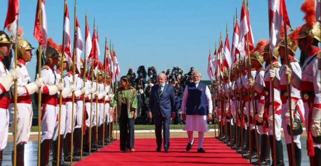 Modi Lula (1) PM Modi in Brazil