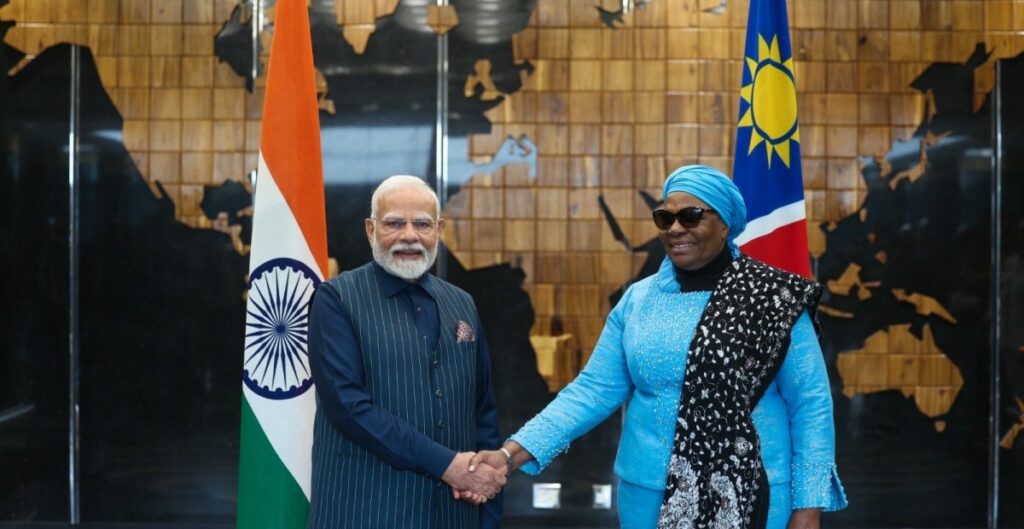 India Namibia ties