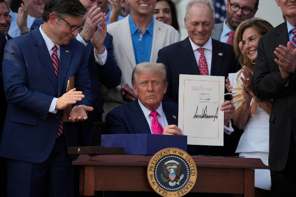 Trump Signs Tax, Spending Cut Bill Into Law In Major Win For Administration