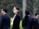 Kim Yo Jong, sister of North Korea's leader Kim Jong Un attends wreath laying ceremony at Ho Chi Minh Mausoleum in Hanoi, Vietnam March 2, 2019. REUTERS/Jorge Silva/Pool/File Photo