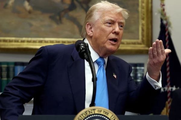 Trump U.S. appeals court hearing over Trump tariff