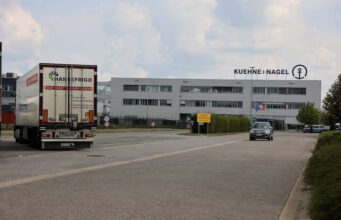 A view of a warehouse of Kuehne+Nagel, which houses U.S.-funded contraceptives worth nearly $10 million, after the U.S. State Department confirmed that the stocks would be sent to France to be destroyed, in Geel, Belgium July 24, 2025. REUTERS/Marta Fiorin/File Photo