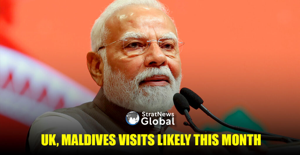 PM Modi likely visit to UK, Maldives