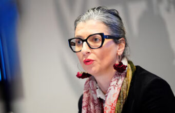 UN Special Rapporteur for the occupied Palestinian territories, Francesca Albanese gives a press conference at the UN City in Copenhagen, Denmark February 5, 2025. Ritzau Scanpix/Ida Marie Odgaard via REUTERS/File Photo