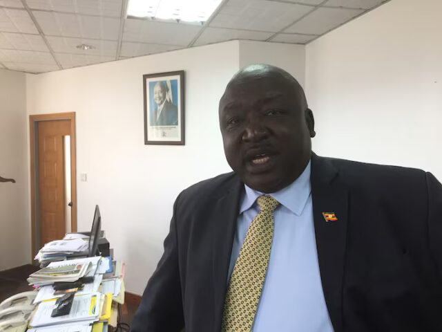 6W265KGZQJM6NMB3PVEP6LWZIU Ugandan Minister of State for Foreign Affairs Okello Oryem poses in his office in Kampala, Uganda, February 2, 2017. REUTERS/Ed Cropley/File Photo