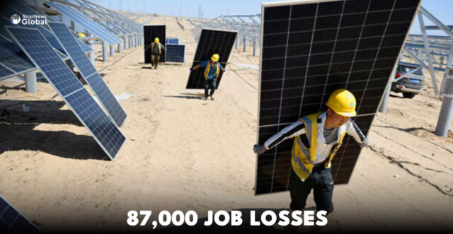 87,000 JOB LOSSES