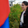 Kim Yo Jong, sister of North Korea's leader Kim Jong Un, arrives at the Vostochny Сosmodrome before a meeting of Russia's President Vladimir Putin with North Korea's leader Kim Jong Un, in the far eastern Amur region, Russia, September 13, 2023. Sputnik/Vladimir Smirnov/Pool via REUTERS/File Photo