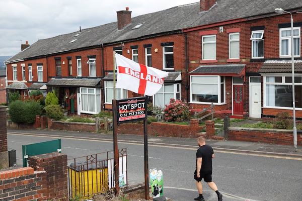 Englandflags