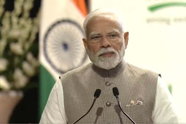 Modi at swaminathan conf