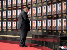 Kim Jong Un Honors North Korean Soldiers Killed In Russia North Korean leader Kim Jong pays homage to the soldiers killed during operations as he attends a national commendation ceremony for the commanders and fighters of the Korean People's Army's overseas operations unit, at the headquarters of the Central Committee of the Korean Workers' Party, in Pyongyang, North Korea, in this photo released on August 22, 2025 by North Korea's Korean Central News Agency (KCNA). KCNA via REUTERS/ File Photo