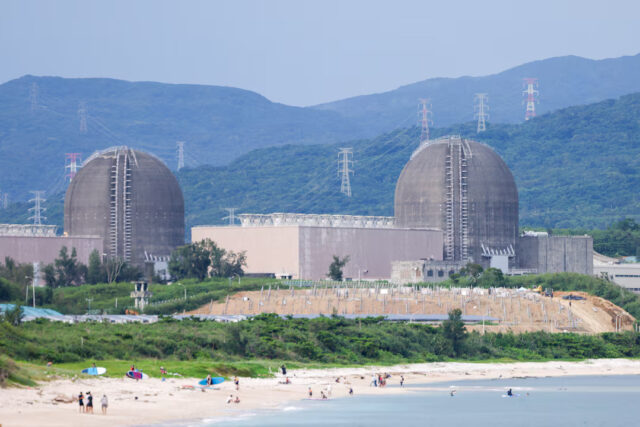 SISGVJ5ONRPIFPCS5WBRYPXAXI Maanshan Nuclear Power Plant stands, ahead of a referendum on whether to restart the closed facility, in Pingtung, Taiwan August 20, 2025. REUTERS/Ann Wang/File Photo