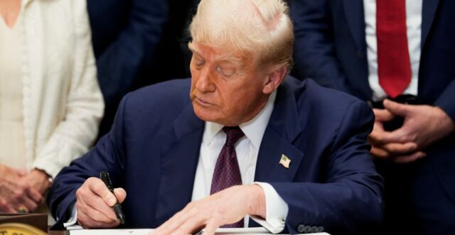 Trump executive order (1) Trump tariffs India