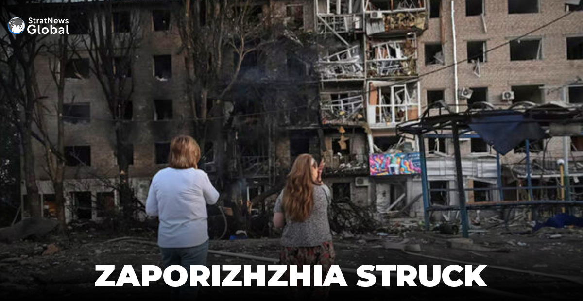 Russian Strike On Ukraine’s Zaporizhzhia Leaves One Dead, 24 Injured: Governor