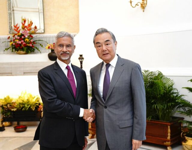 eam xi India China talks, Jaishankar Wang Yi meeting, India China relations, India China border dispute, Line of Actual Control, India China diplomacy, Jaishankar statement China, Wang Yi India visit, SCO Summit 2025, Modi Xi meeting, India China mutual respect, India China sensitivity, India China interest, Ajit Doval Wang Yi talks, India China terrorism cooperation, India China multilateral reform