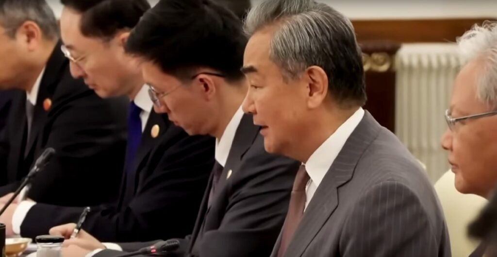 wang yi in india