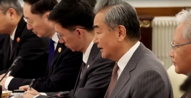 wang yi in india