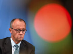 India-Germany Ties Poised For Push With Submarine Deal Likely German Chancellor and leader of the Christian Democratic Union (CDU) Friedrich Merz attends a statement after coalition committee talks in Berlin, Germany. September 3, 2025. REUTERS/Fabrizio Bensch/File Photo