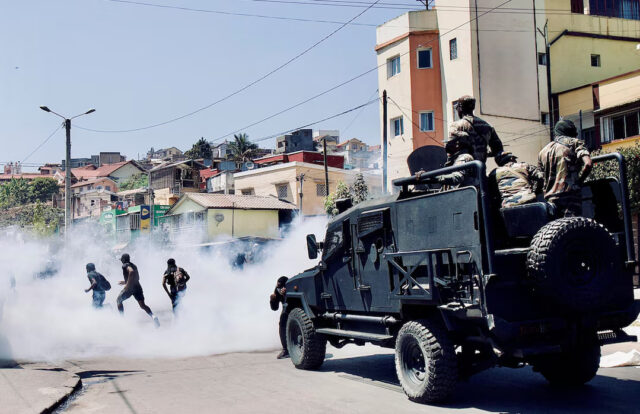Madagascar protest