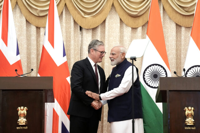 Prime Minister Sir Keir Starmer visit to India