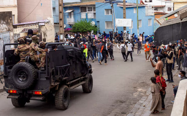 Madagascar protest