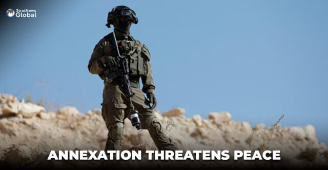 ANNEXATION THREATENS PEACE(1)