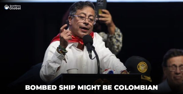 BOMBED SHIP MIGHT BE COLOMBIAN