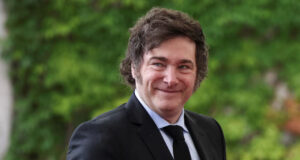 Argentine Farmers Bet On Milei, Reject Return Of Peronists Argentine President Javier Milei looks on as he is received by German Chancellor Olaf Scholz at the Chancellery in Berlin, Germany, June 23, 2024. REUTERS/Liesa Johannssen