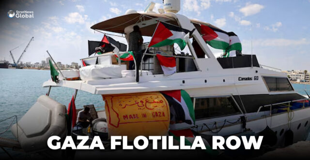 GAZA FLOTILLA ROW