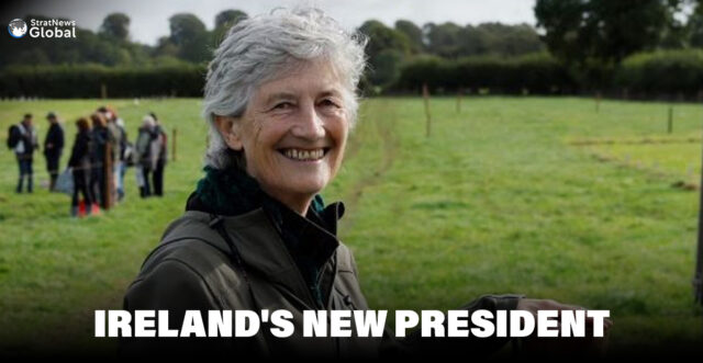 IRELAND'S NEW PRESIDENT